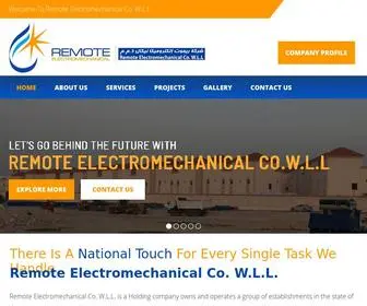 Remoteqatar.com(Remote Electromechanical Co) Screenshot