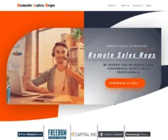 Remotesalesreps.com(Remote Sales Reps) Screenshot