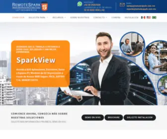 Remotespark.com.mx(Virtualización) Screenshot