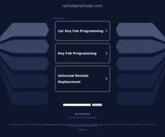 Remotesremote.com(remotesremote) Screenshot