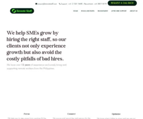 Remotestaff.net(BPO Company) Screenshot