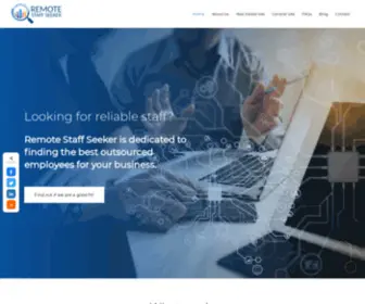 Remotestaffseeker.com(Hire Remote Staff) Screenshot