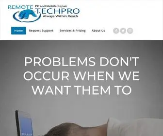 Remotetechpro.com(Remote and On) Screenshot