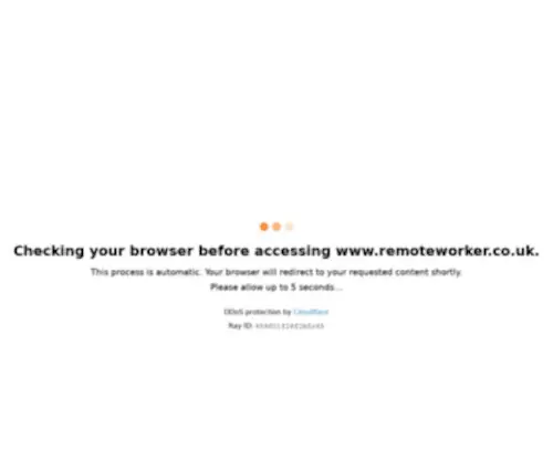 Remoteworker.co.uk(Remoteworker) Screenshot