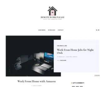 Remoteworkplease.com(Remote Work Please) Screenshot