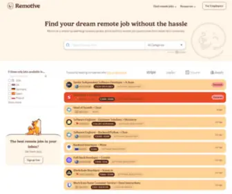 Remotive.io(Remote Jobs in Programming) Screenshot