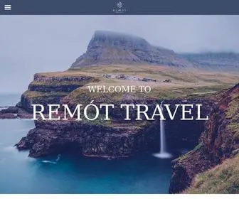 Remottravel.com(REMÓT Travel) Screenshot