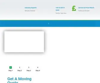 Removalsfinder.com(Obtain Quotes For House Removals) Screenshot