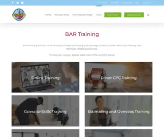 Removalstraining.com(Removals Training Services) Screenshot