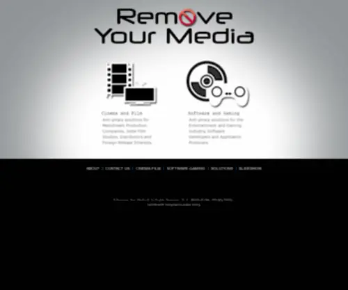 Removeyourmedia.com(Remove Your Media) Screenshot