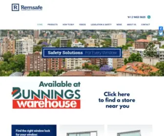 Remsafewindowlocks.com(Australia's window lock specialists) Screenshot