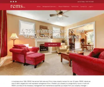 Remsinc.com(REMS inc) Screenshot