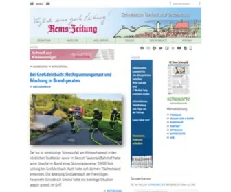 Remszeitung.de(Rems-Zeitung) Screenshot