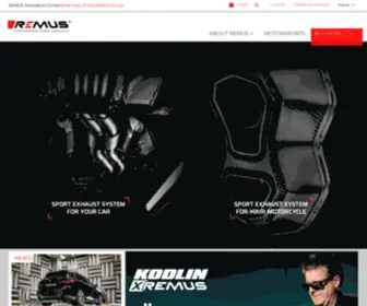 Remus.eu(Sport Exhaust Systems) Screenshot