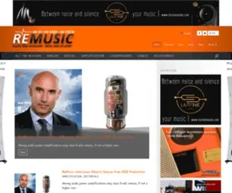 Remusic.it(ReMusic audio webzine) Screenshot