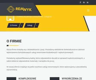 Remwyk.pl(Profesjonalne Remonty I Wykończenia W Trójmieście I Okolicach) Screenshot