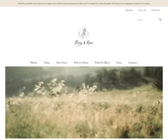 Remyandrosesoap.com(Remy & Rose) Screenshot