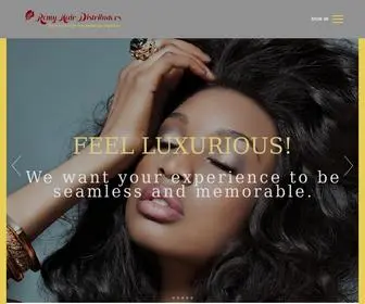 Remyhairdistributors.com(Remy Hair Distributors) Screenshot