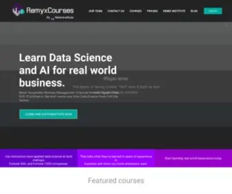 Remyxcourses.com(Remyx Courses by Remix Institute) Screenshot