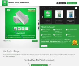Renaconblocks.in(Renaatus Procon Private Limited) Screenshot