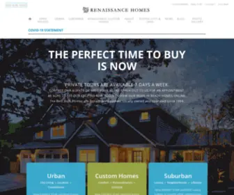 Renaissance-Homes.com(New Homes in Portland Oregon) Screenshot