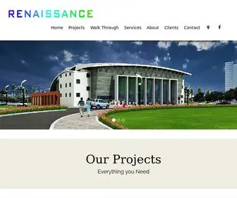 Renaissance.net.in(Renaissance Arch Consultant Pvt) Screenshot