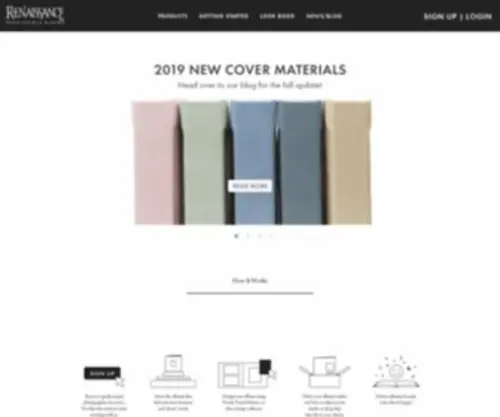 Renaissancealbums.com(Renaissance Albums) Screenshot