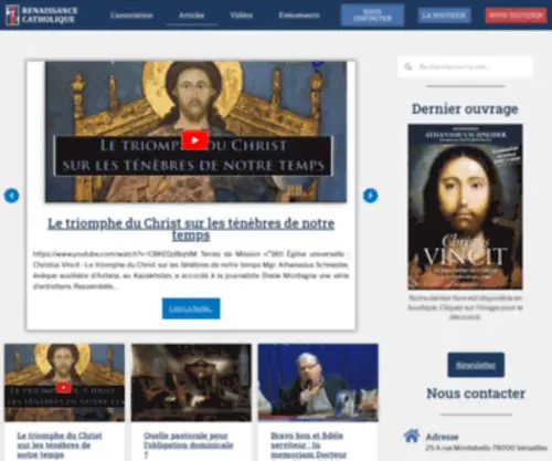 Renaissancecatholique.org(Renaissancecatholique) Screenshot