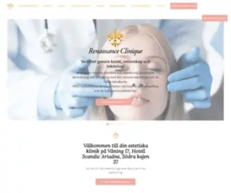 Renaissanceclinique.com(Plastikkirurgi) Screenshot