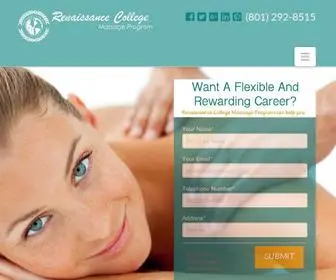 Renaissancecollege.edu(Renaissance College Massage Program) Screenshot