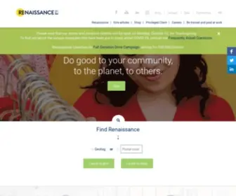 Renaissancequebec.ca(Dons de vêtements et articles usagés) Screenshot