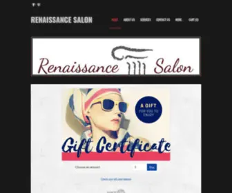 Renaissancesalon.net(RENAISSANCE SALONS) Screenshot