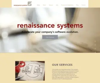 Renaissancesystems.com(Renaissance systems) Screenshot