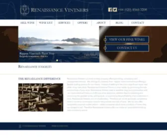 Renaissancevintners.com(Renaissance Vintners) Screenshot