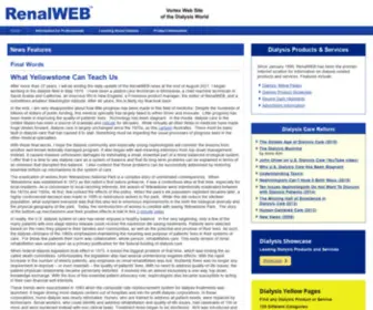 Renalweb.com(Renalweb) Screenshot