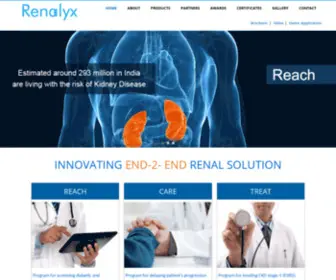 Renalyx.com(Renalyx) Screenshot