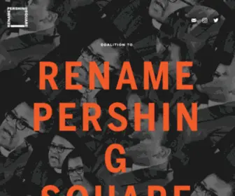 Renamepershingsquare.org(Rename Pershing Square) Screenshot