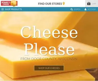 Renardscheese.com(Renard's Cheese Store) Screenshot
