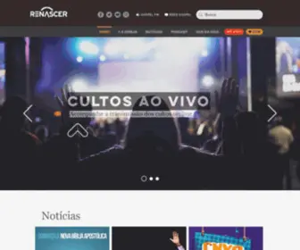 Renasceremcristo.com.br(Igreja Renascer) Screenshot