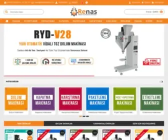 Renasmakina.com(Renas Makina ve Otomasyon Sistemleri) Screenshot
