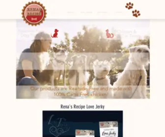 Renasrecipe.com(Rawhide Free Dog Treats) Screenshot