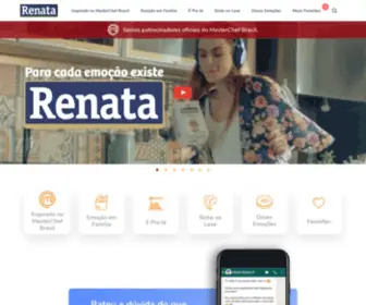 Renata.com.br(Receitas Renata) Screenshot