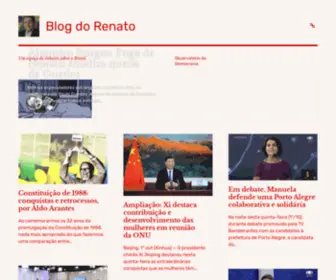 Renatorabelo.blog.br(Blog do Renato) Screenshot