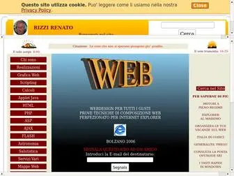 Renatoweb.it(Renatoweb per costruire progettare e fare pagine web) Screenshot