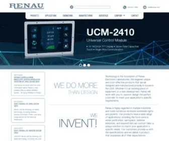 Renau.com(Renau Controls) Screenshot