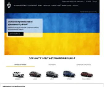Renault-Goloseevsky.com.ua(Голосіївський) Screenshot