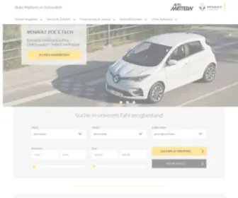 Renault-Mattern-Guetersloh.de(Startseite) Screenshot