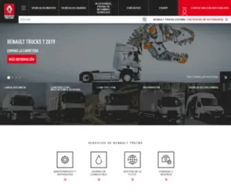 Renault-Trucks.es(Renault Trucks) Screenshot