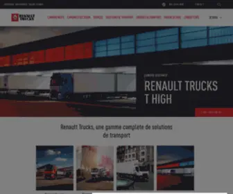 Renault-Trucks.fr(Renault Trucks) Screenshot