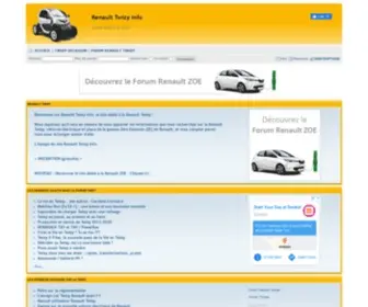 Renault-Twizy.info(Renault Twizy) Screenshot